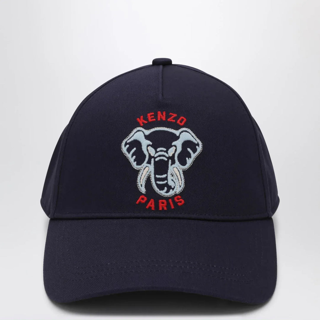 KENZO - Navy blue baseball cap with logo Brand Apparel &amp; Accessories > Clothing Accessories > Hats 50 EU