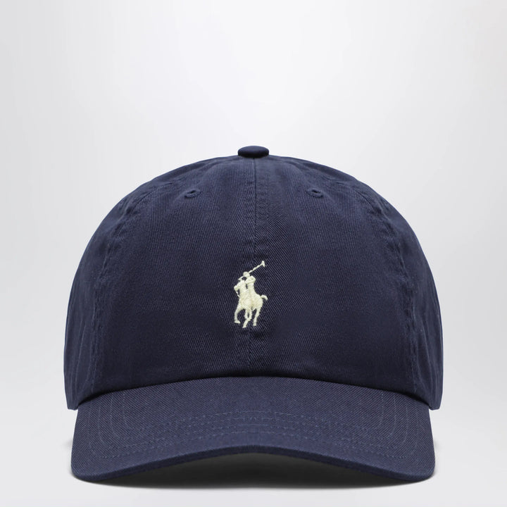 Polo Ralph Lauren - Navy blue cotton baseball cap Brand Apparel &amp; Accessories > Clothing Accessories > Hats U