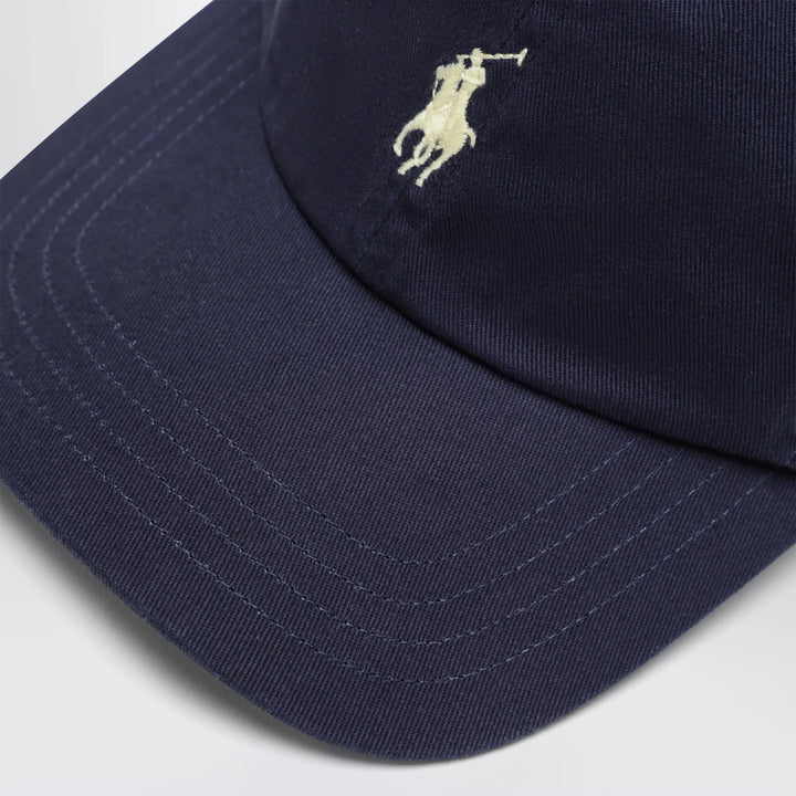Polo Ralph Lauren - Navy blue cotton baseball cap Brand Apparel &amp; Accessories > Clothing Accessories > Hats U