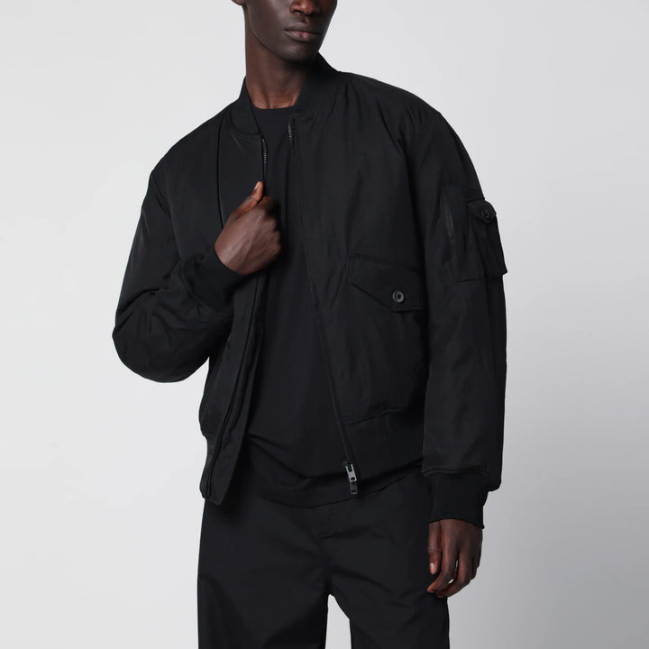 adidas Y-3 - Y-3 bomber jacket in black nylon Brand Apparel &amp; Accessories > Clothing > Outerwear > Coats &amp; Jackets M
