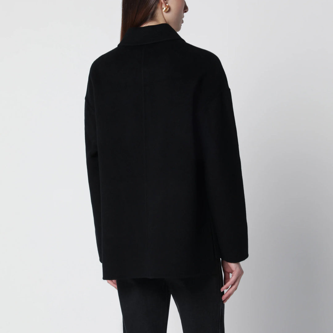 ANINE BING - Black wool and cashmere jacket Brand Apparel &amp; Accessories > Clothing > Outerwear > Coats &amp; Jackets