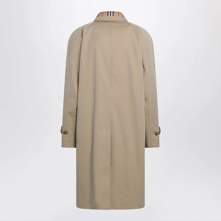 Burberry - Honey beige cotton coat Brand Apparel &amp; Accessories > Clothing > Outerwear > Coats &amp; Jackets