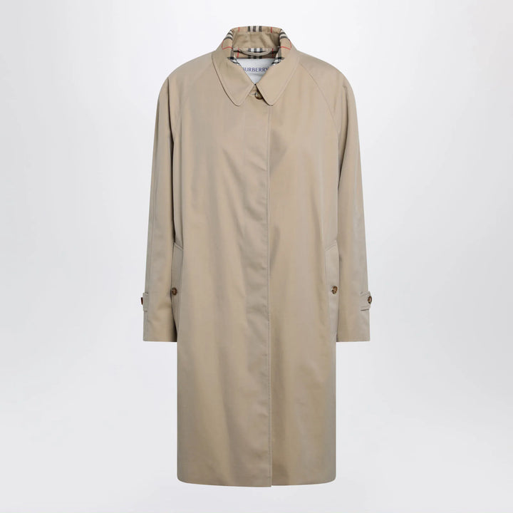 Burberry - Honey beige cotton coat Brand Apparel &amp; Accessories > Clothing > Outerwear > Coats &amp; Jackets 8 UK
