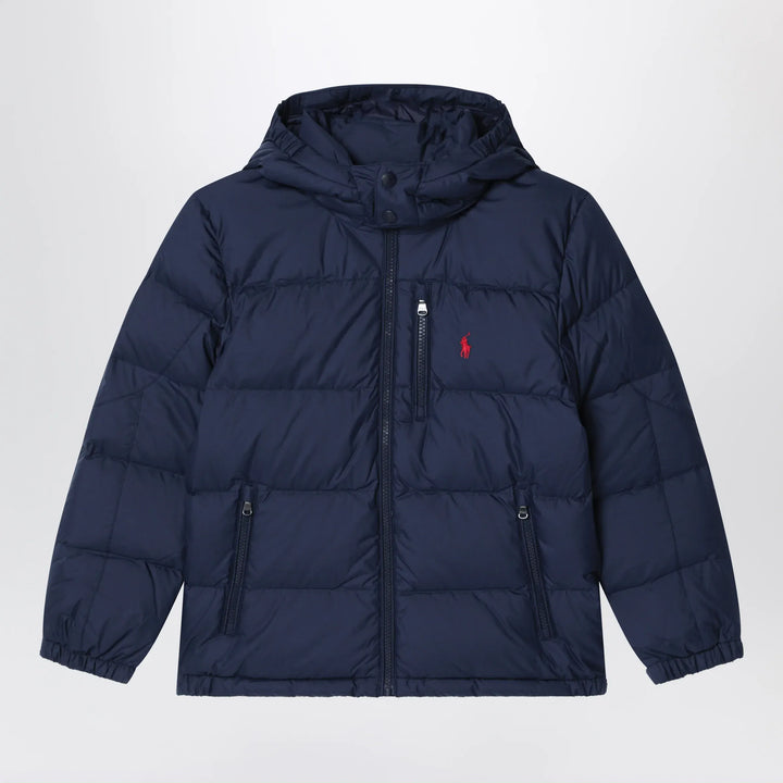 Polo Ralph Lauren - Navy blue zip-up jacket Brand Apparel &amp; Accessories > Clothing > Outerwear > Coats &amp; Jackets M