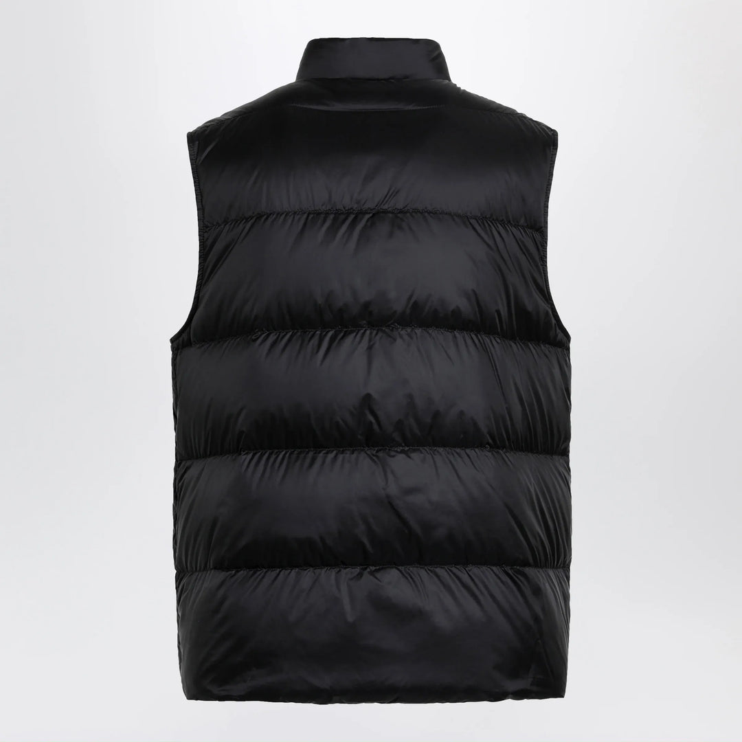 Moncler - Tuquerouye down-filled vest in black Brand Apparel &amp; Accessories > Clothing > Outerwear > Vests