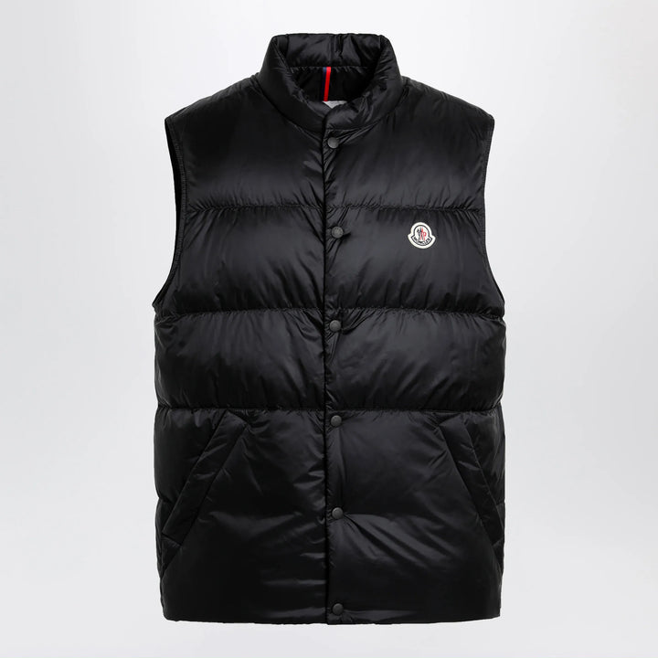 Moncler - Tuquerouye down-filled vest in black Brand Apparel &amp; Accessories > Clothing > Outerwear > Vests 2