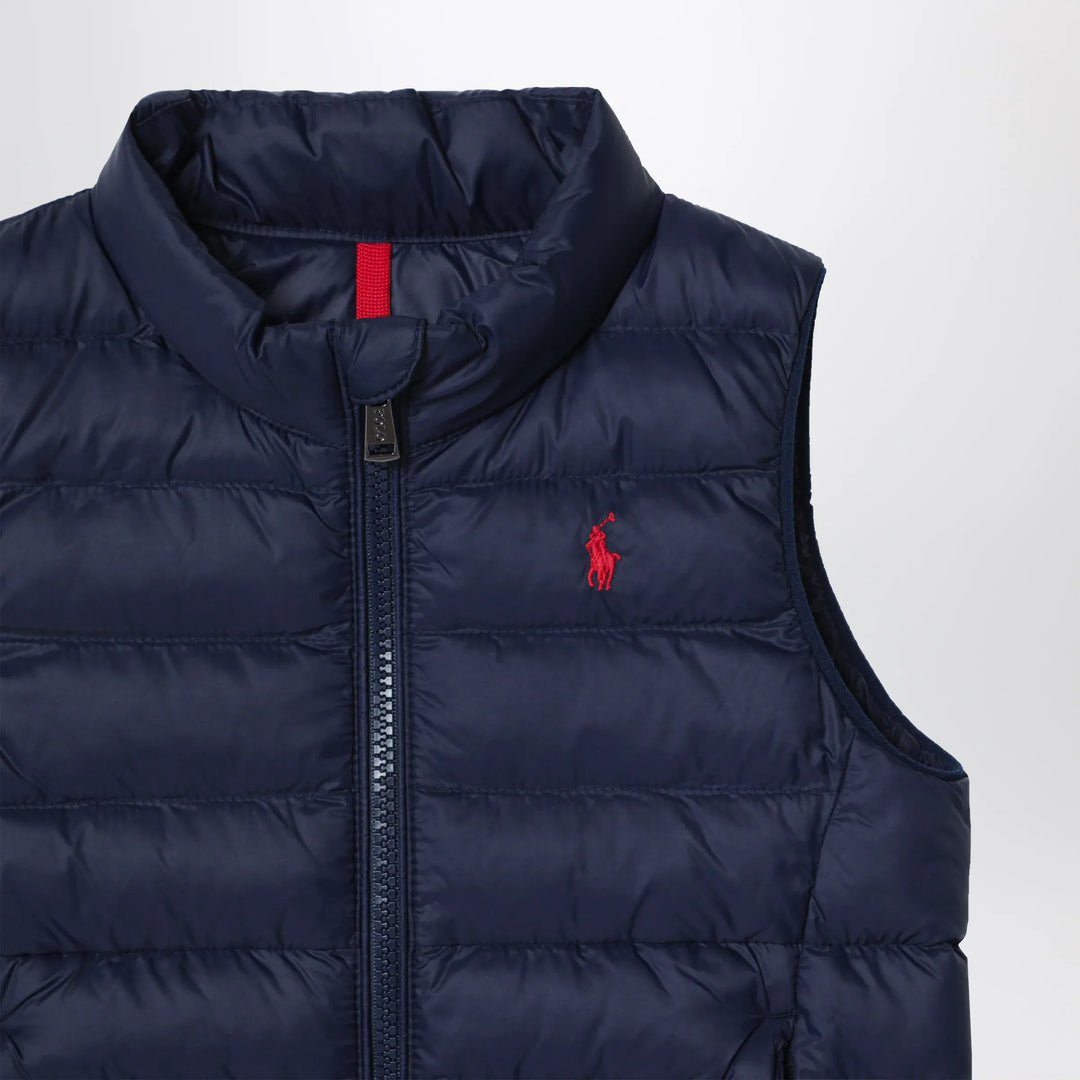 Polo Ralph Lauren - Navy blue P-Layer quilted vest Brand Apparel &amp; Accessories > Clothing > Outerwear > Vests