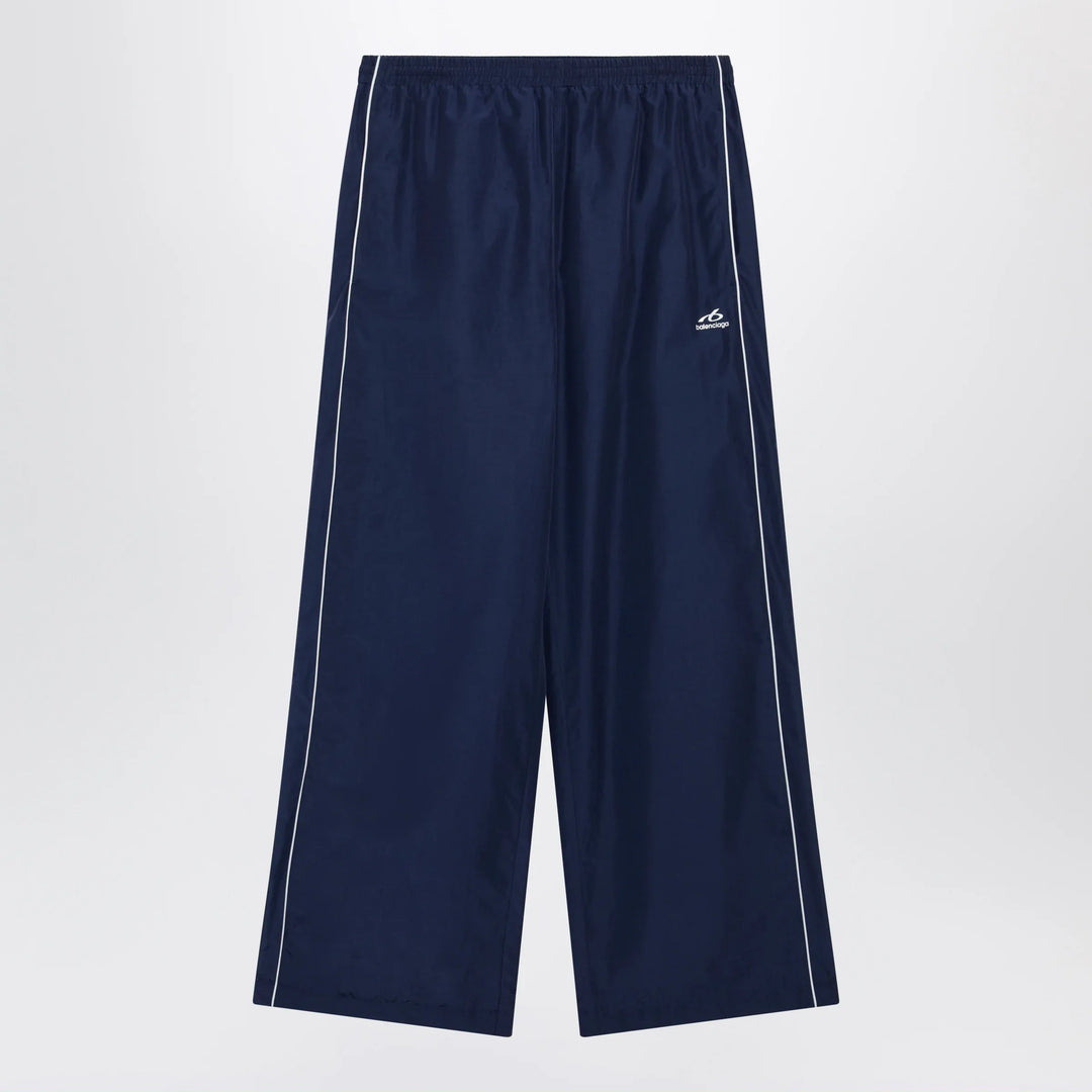 Balenciaga - Bodies track pants in dark navy poplin Brand Apparel &amp; Accessories > Clothing > Pants