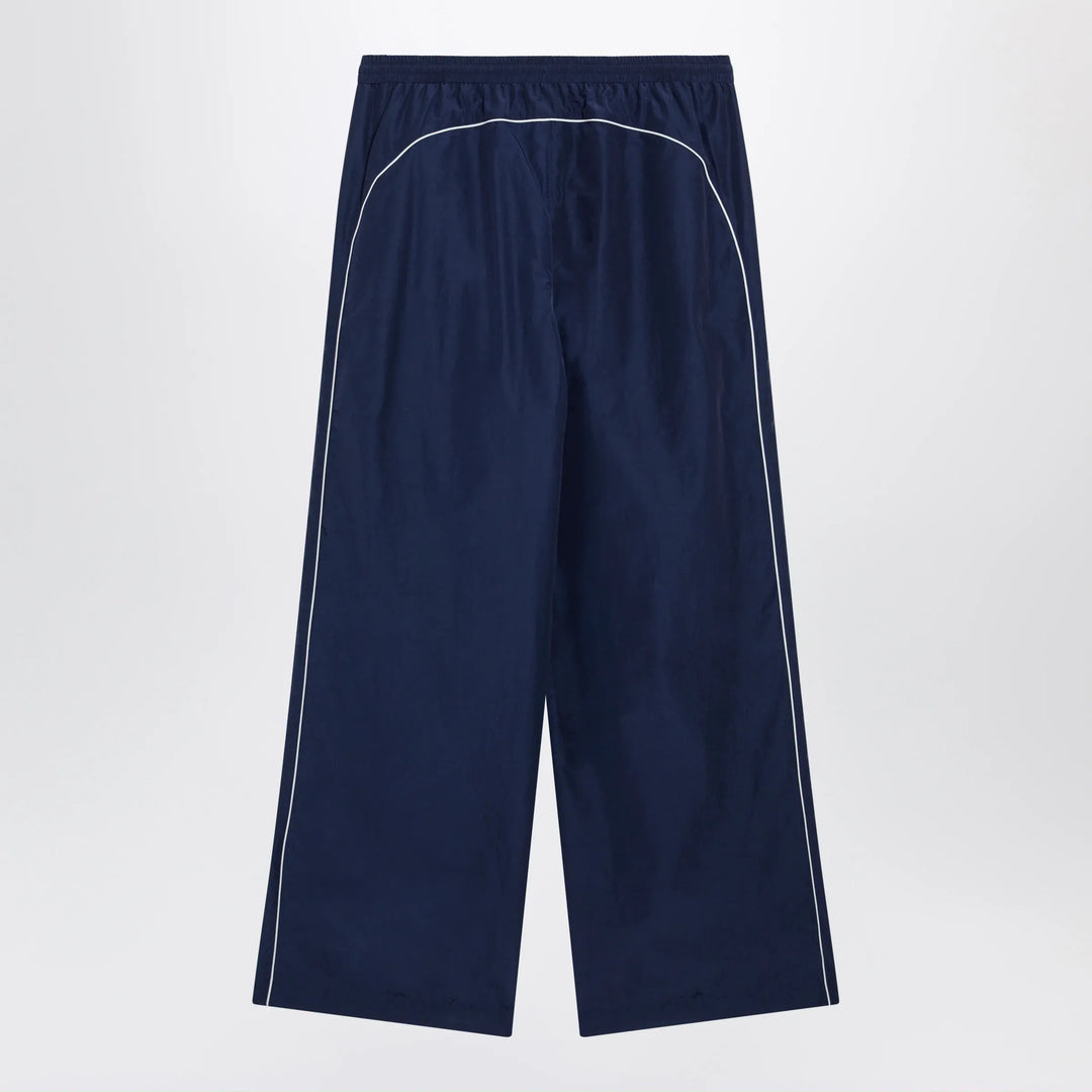 Balenciaga - Bodies track pants in dark navy poplin Brand Apparel &amp; Accessories > Clothing > Pants