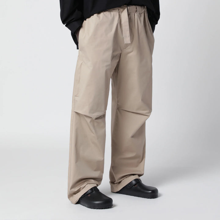 DARKPARK - Jordan relaxed fit taupe trousers Brand Apparel &amp; Accessories > Clothing > Pants