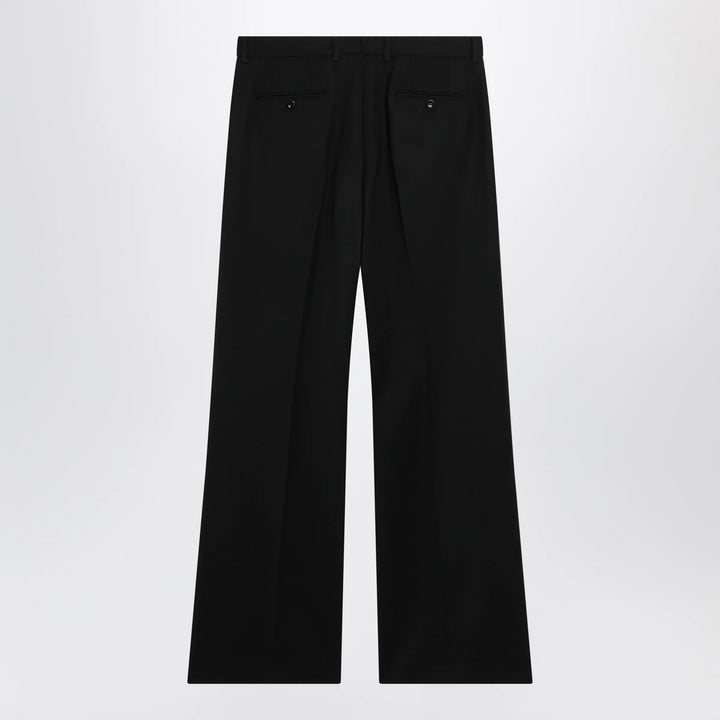 Dolce&amp;Gabbana - Tailored trousers in black cotton Brand Apparel &amp; Accessories > Clothing > Pants 52 IT