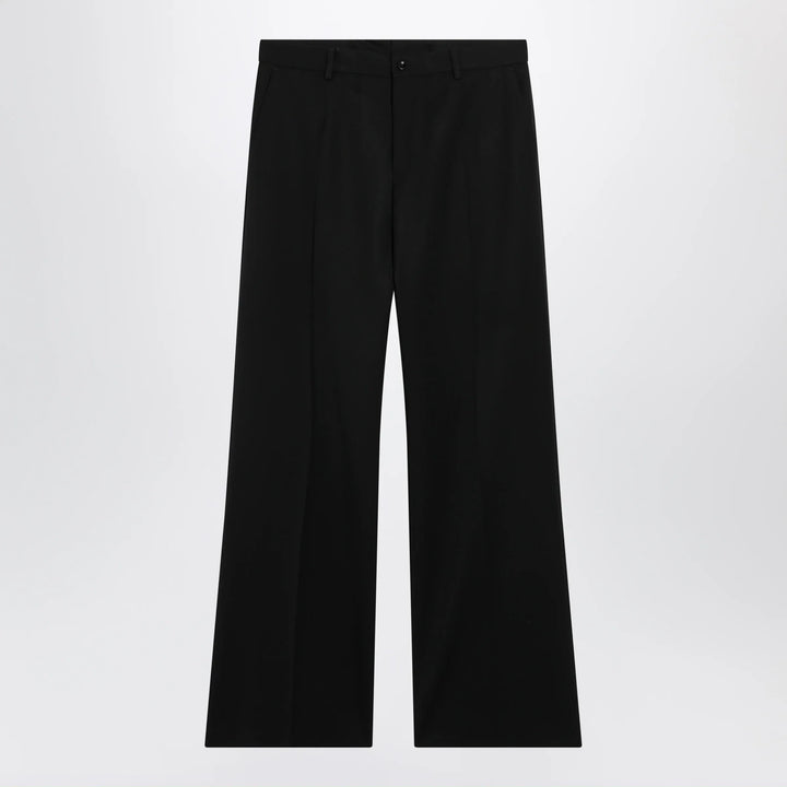 Dolce&amp;Gabbana - Tailored trousers in black cotton Brand Apparel &amp; Accessories > Clothing > Pants 52 IT
