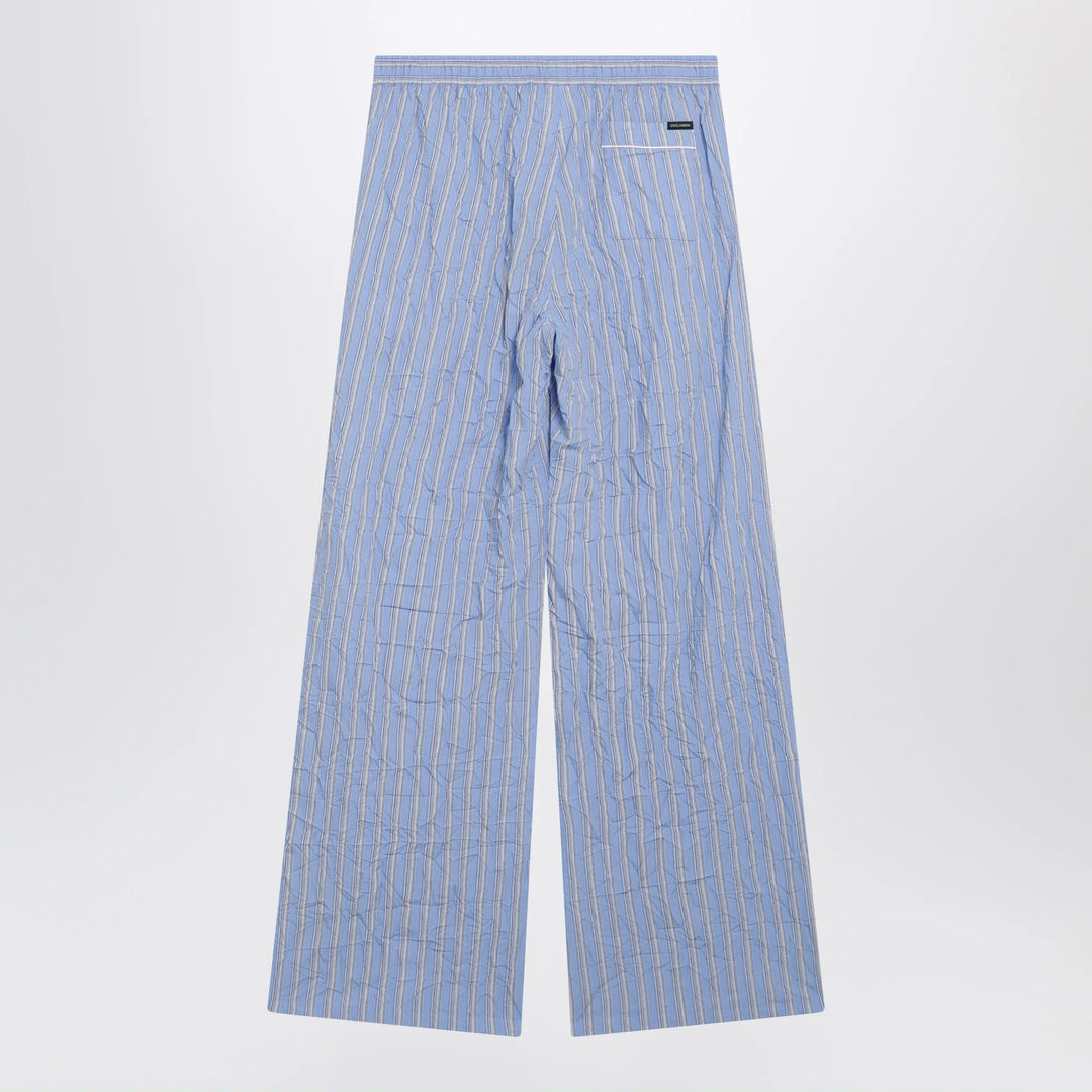 Dolce&amp;Gabbana - Vanity trousers in striped viscose Brand Apparel &amp; Accessories > Clothing > Pants 48 IT