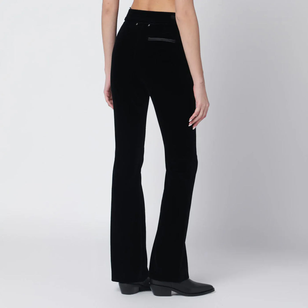Golden Goose - Black velvet trousers Brand Apparel &amp; Accessories > Clothing > Pants 38  IT