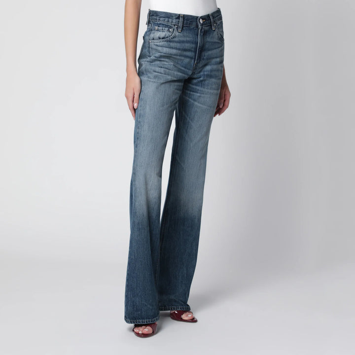 HAIKURE - Haikure Flora jeans in Blue Ryder denim Brand Apparel &amp; Accessories > Clothing > Pants