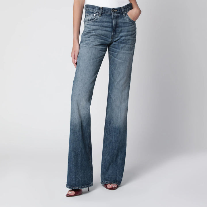 HAIKURE - Haikure Flora jeans in Blue Ryder denim Brand Apparel &amp; Accessories > Clothing > Pants