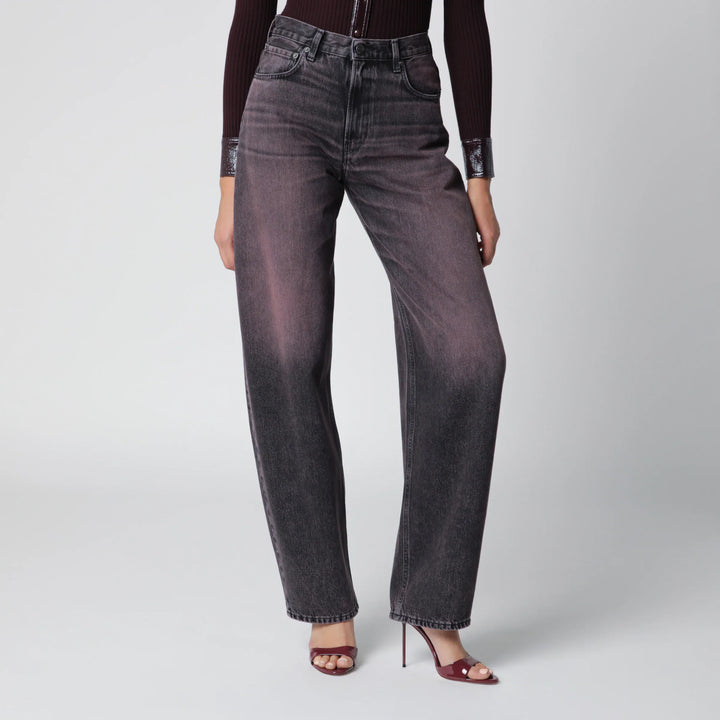 HAIKURE - Washed black-pink denim jeans Brand Apparel &amp; Accessories > Clothing > Pants 24