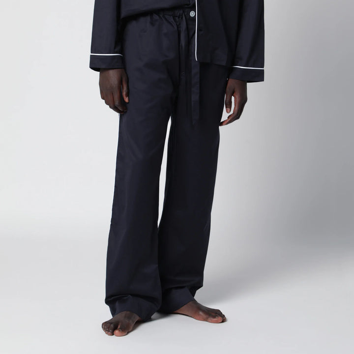 Tekla - Blue pajama trousers Brand Apparel &amp; Accessories > Clothing > Pants S