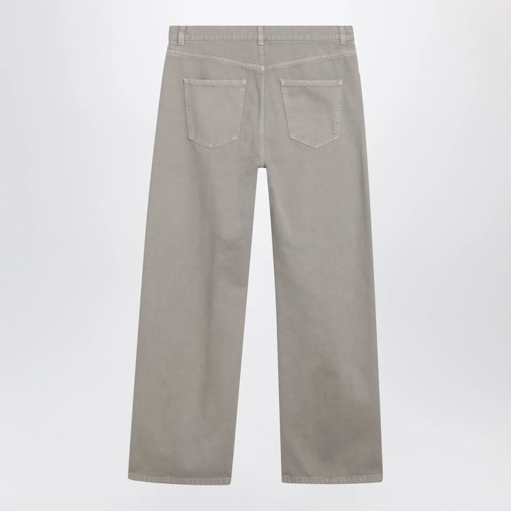 The Row - Finbar cotton jeans in smoke grey Brand Apparel &amp; Accessories > Clothing > Pants 26
