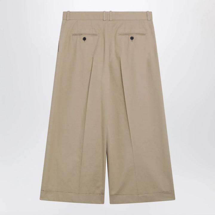 The Row - Pleated culotte pants in cotton blend, beige Brand Apparel &amp; Accessories > Clothing > Pants 6 US