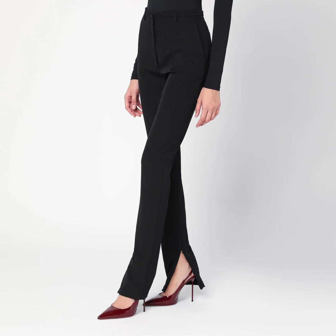 TheLatest - Black trousers with zipped slits Brand Apparel &amp; Accessories > Clothing > Pants 40  IT