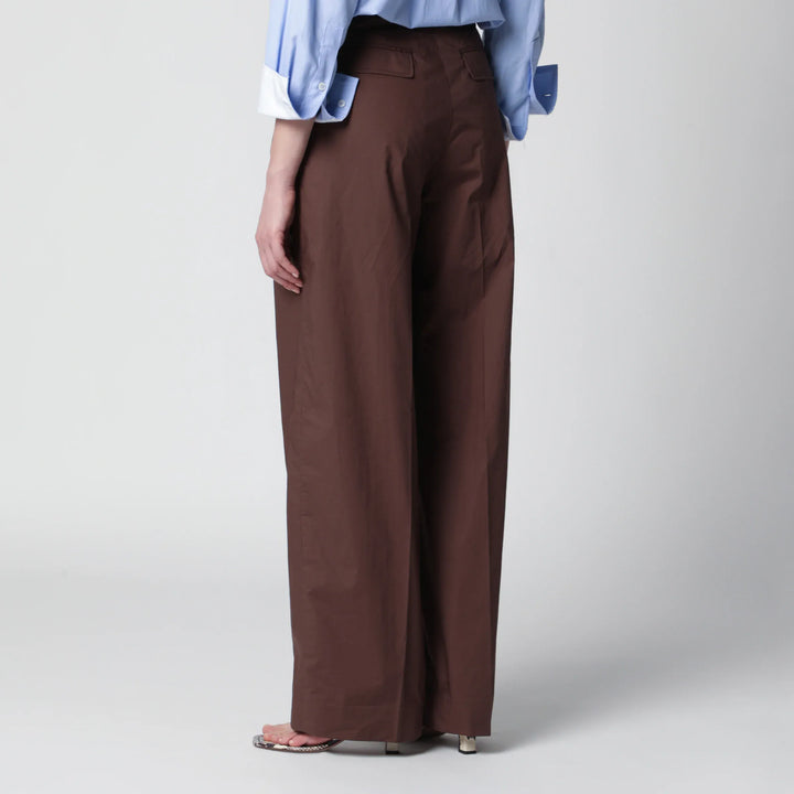 TheLatest - Brown cotton trousers Brand Apparel &amp; Accessories > Clothing > Pants