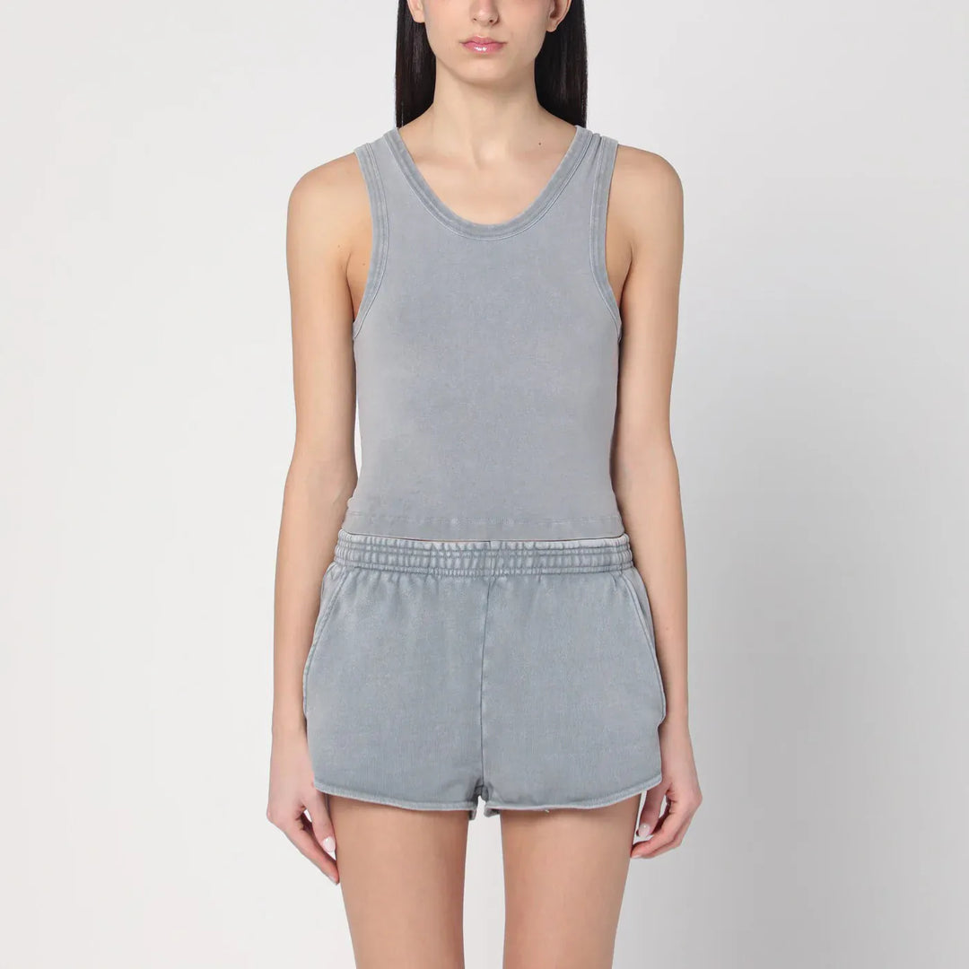 Entire Studios - Grey tank top in cotton Brand Apparel &amp; Accessories > Clothing > Shirts &amp; Tops XS