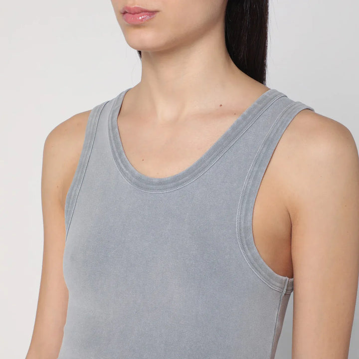 Entire Studios - Grey tank top in cotton Brand Apparel &amp; Accessories > Clothing > Shirts &amp; Tops XS