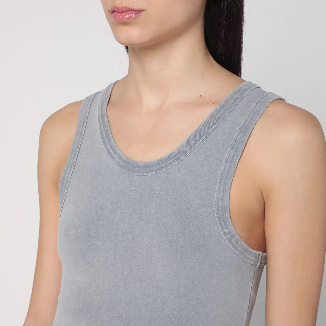 Entire Studios - Grey tank top in cotton Brand Apparel &amp; Accessories > Clothing > Shirts &amp; Tops XS
