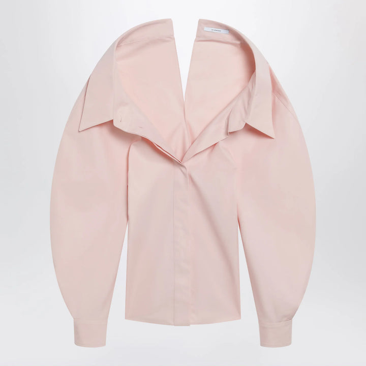 Givenchy - Pink cut-out poplin shirt Brand Apparel &amp; Accessories > Clothing > Shirts &amp; Tops 38  FR