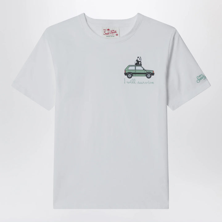 MC2 Saint Barth - White I Will Survive T-shirt Brand Apparel &amp; Accessories > Clothing > Shirts &amp; Tops 4