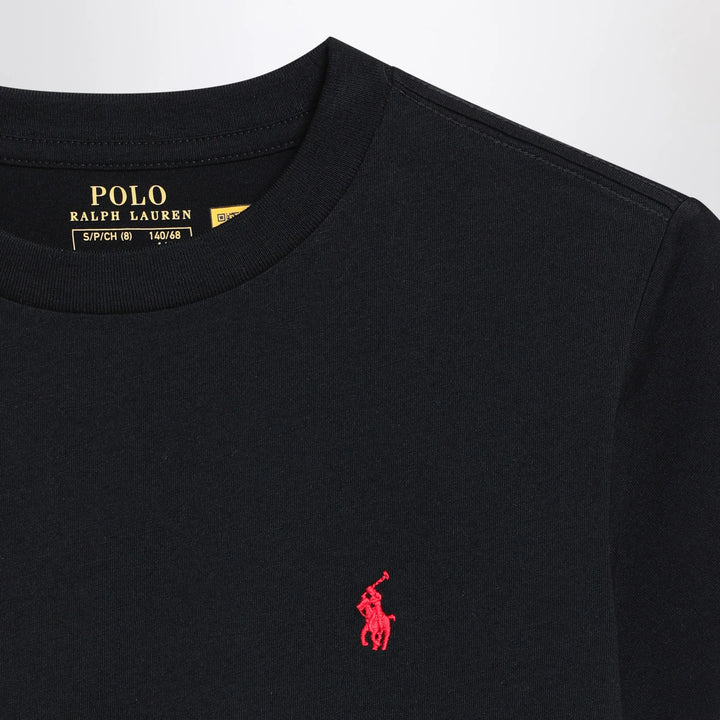 Polo Ralph Lauren - Black cotton T-shirt Brand Apparel &amp; Accessories > Clothing > Shirts &amp; Tops