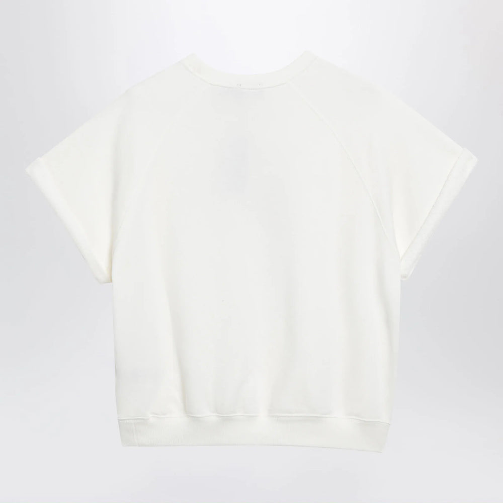 Polo Ralph Lauren - Ivory Polo Bear short-sleeve cotton sweatshirt Brand Apparel & Accessories > Clothing > Shirts & Tops