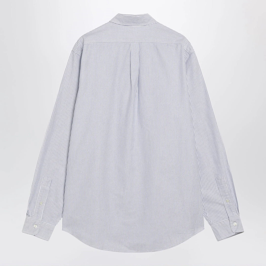 Polo Ralph Lauren - Light blue/white striped Oxford Custom-Fit shirt Brand Apparel &amp; Accessories > Clothing > Shirts &amp; Tops