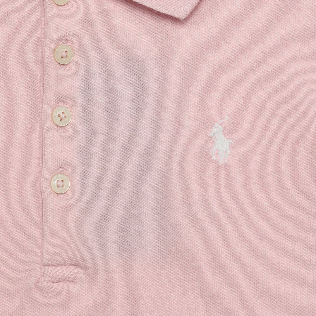 Polo Ralph Lauren - Pink cotton polo shirt with logo Brand Apparel &amp; Accessories > Clothing > Shirts &amp; Tops