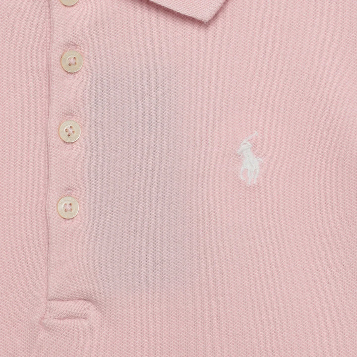 Polo Ralph Lauren - Pink cotton polo shirt with logo Brand Apparel &amp; Accessories > Clothing > Shirts &amp; Tops