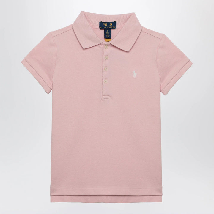 Polo Ralph Lauren - Pink cotton polo shirt with logo Brand Apparel &amp; Accessories > Clothing > Shirts &amp; Tops S