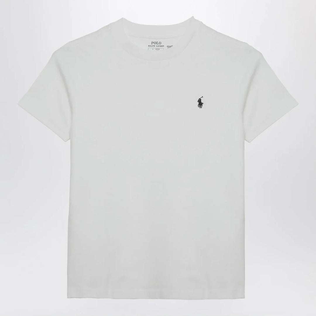 Polo Ralph Lauren - White cotton T-shirt Brand Apparel &amp; Accessories > Clothing > Shirts &amp; Tops 3Y