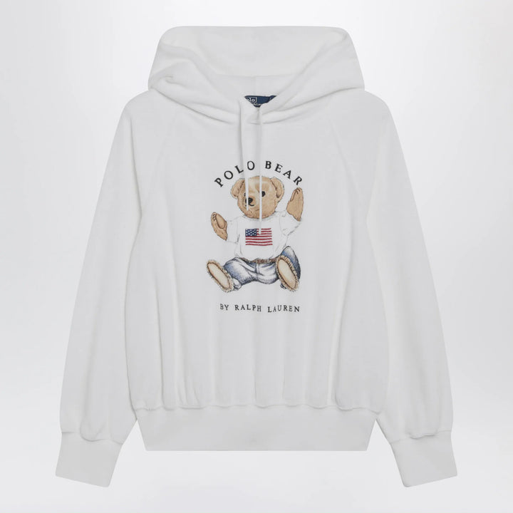 Polo Ralph Lauren - White Polo Bear chenille sweatshirt Brand Apparel &amp; Accessories > Clothing > Shirts &amp; Tops XS