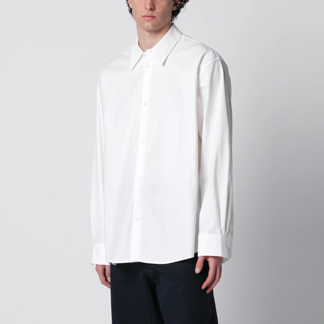 STUDIO NICHOLSON - White cotton shirt Brand Apparel &amp; Accessories > Clothing > Shirts &amp; Tops L