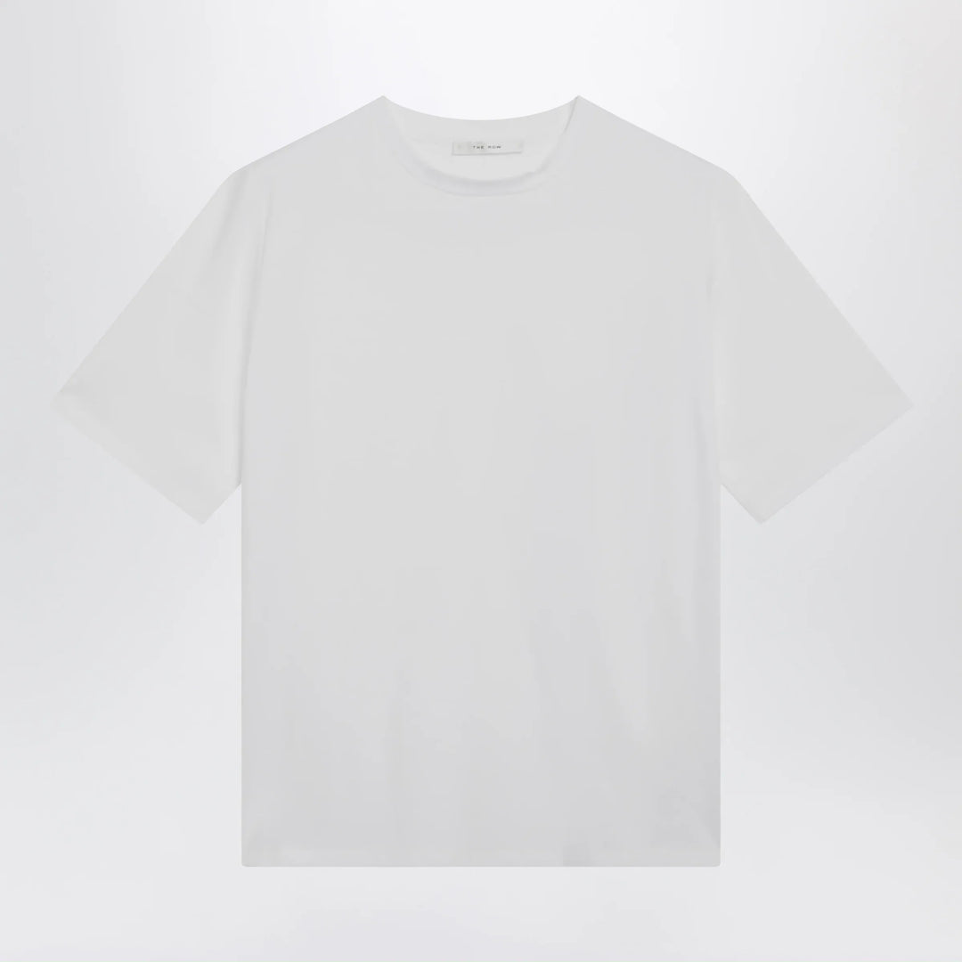 The Row - Short-sleeve crewneck cotton T-shirt in white Brand Apparel &amp; Accessories > Clothing > Shirts &amp; Tops XS