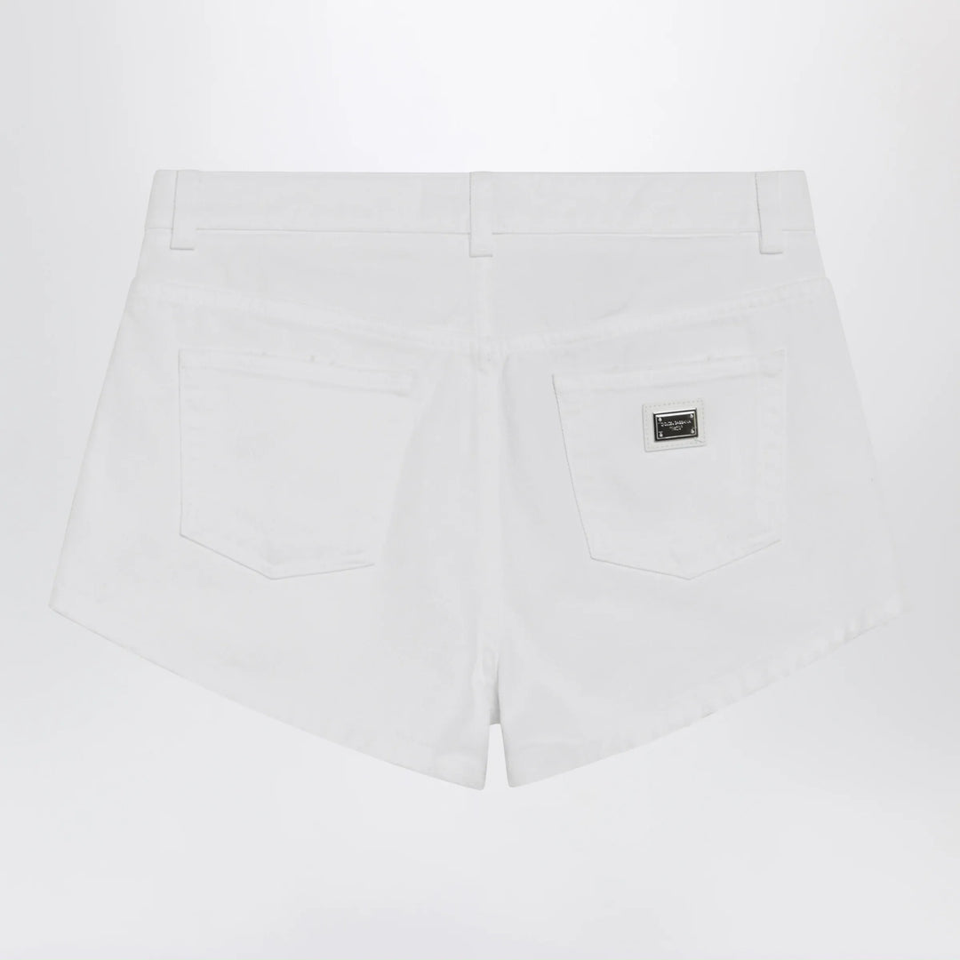 Dolce&amp;Gabbana - Cotton denim shorts Brand Apparel &amp; Accessories > Clothing > Shorts