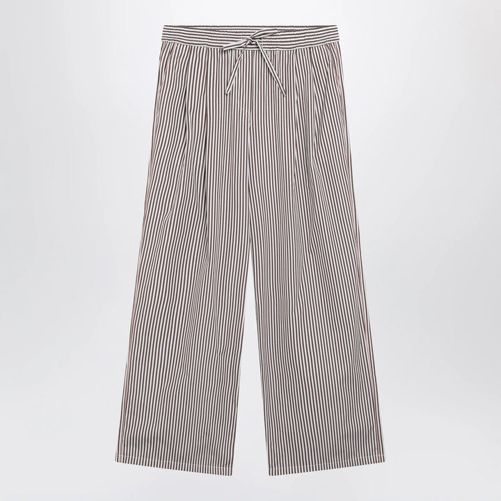 Dolce&amp;Gabbana - Striped cotton and silk poplin shorts Brand Apparel &amp; Accessories > Clothing > Shorts 42  IT