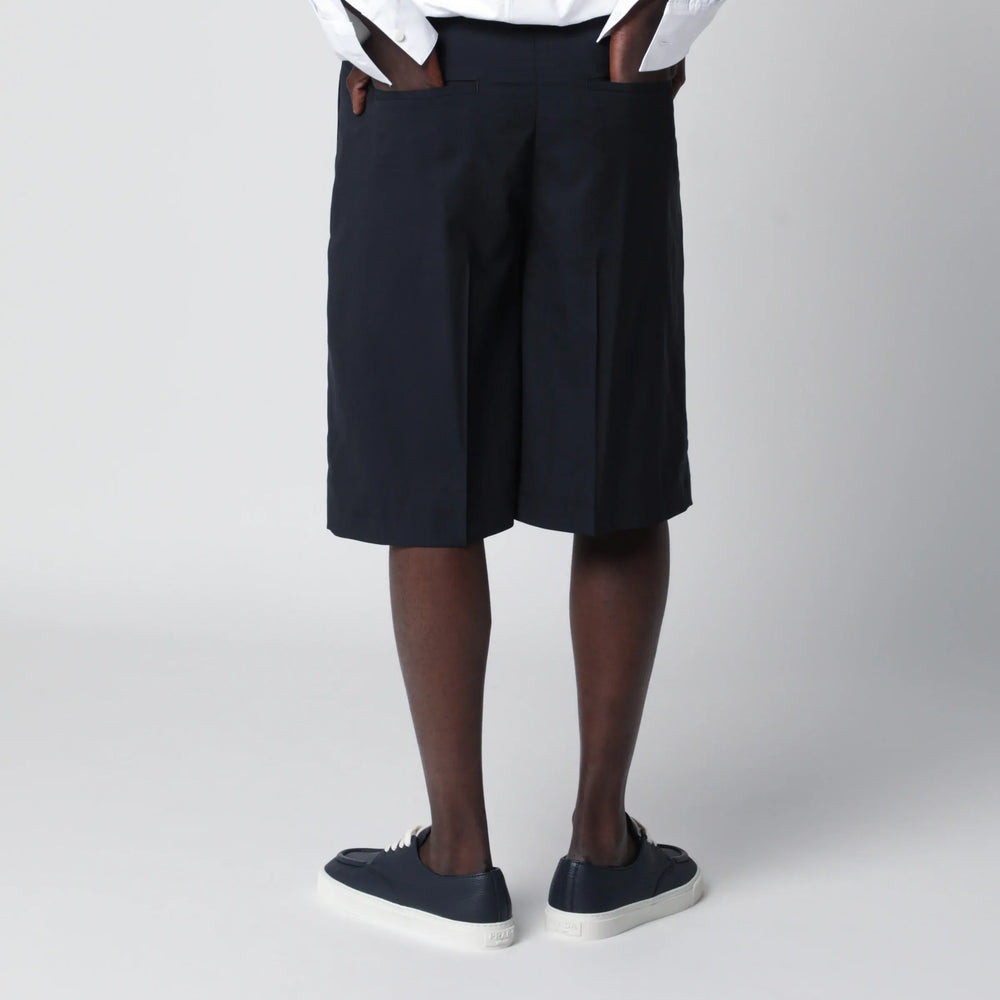 PT Torino - Blue cotton Bermuda shorts Brand Apparel & Accessories > Clothing > Shorts