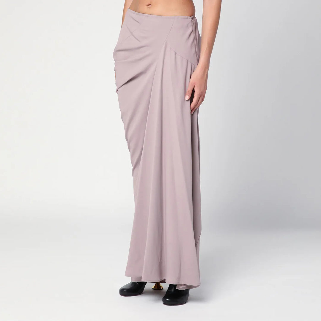Dries Van Noten - Pink long draped skirt Brand Apparel &amp; Accessories > Clothing > Skirts 36  FR