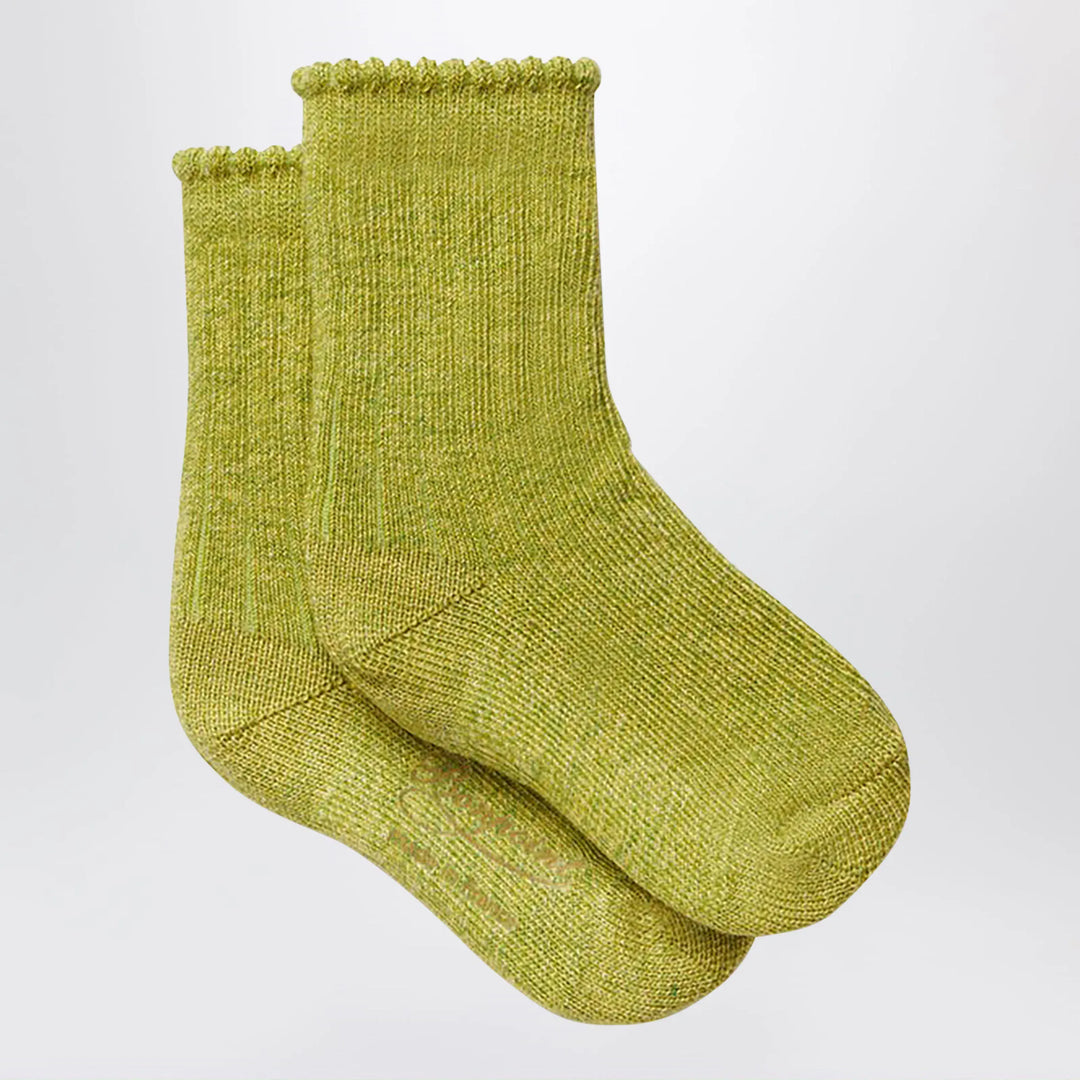 Bonpoint - Elwen light green socks Brand Apparel &amp; Accessories > Clothing > Underwear &amp; Socks > Socks 3A