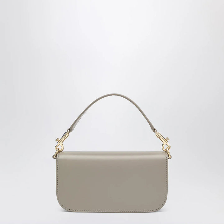 Dolce&amp;Gabbana - 3.5 leather shoulder bag in taupe Brand Apparel &amp; Accessories TU