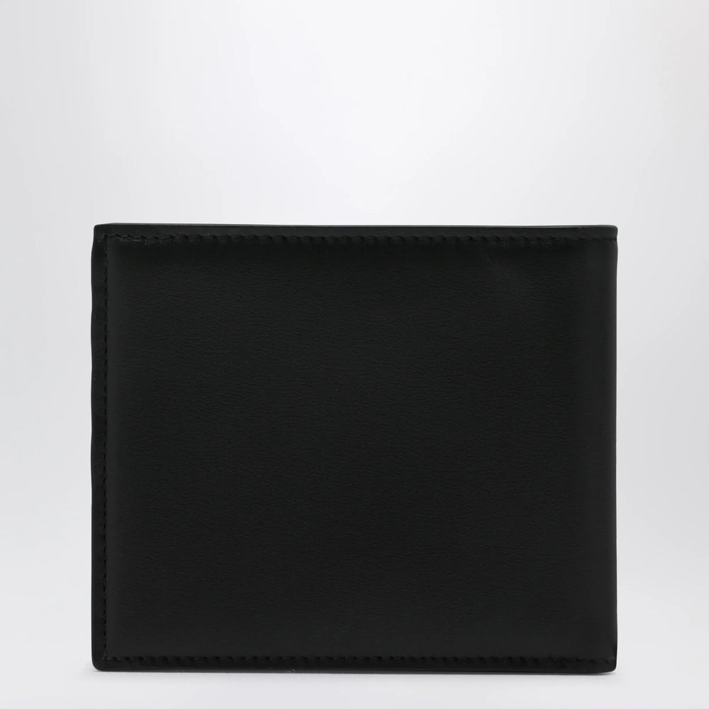 Dolce&Gabbana - Black bi-fold wallet with embossed logo Brand Apparel & Accessories TU