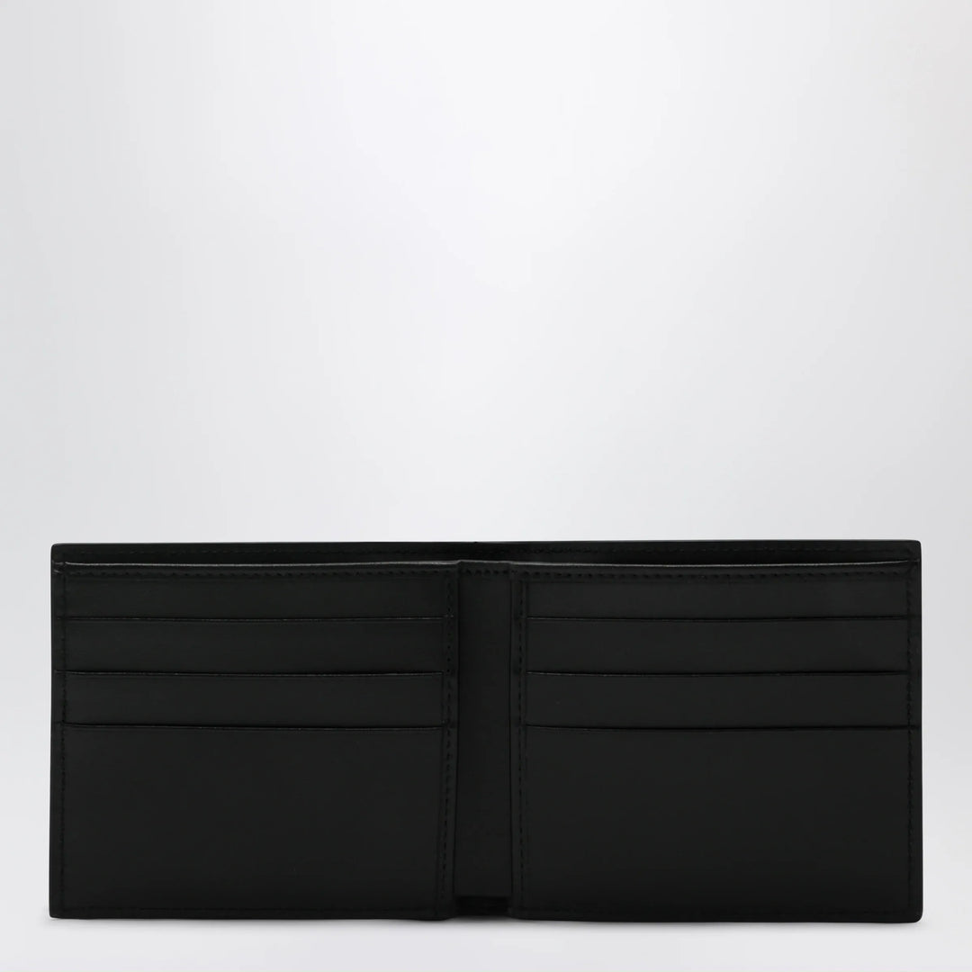Dolce&amp;Gabbana - Black bi-fold wallet with embossed logo Brand Apparel &amp; Accessories TU