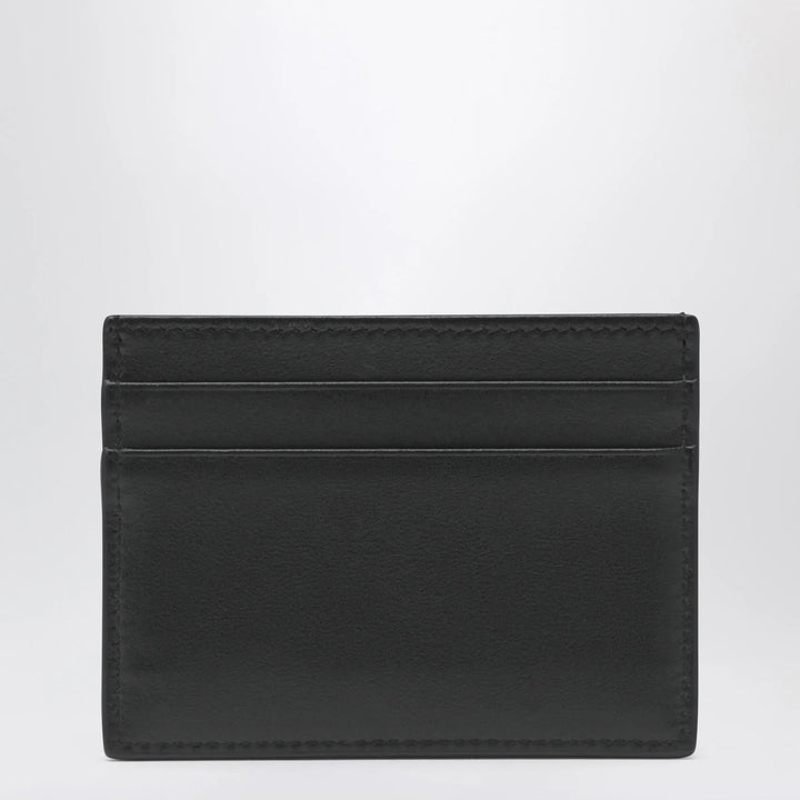 Dolce&amp;Gabbana - Black leather card holder with DG logo Brand Apparel &amp; Accessories U